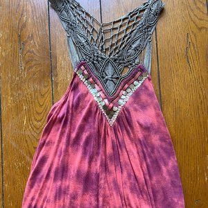 Free People Tie Dye Tank Top Size XS